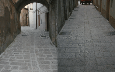<strong>Sambuca di Sicilia</strong>. Una colata di asfalto sulle belle basole