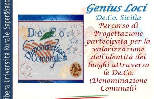 <strong>GeniusLoci De.Co. Sicilia</strong>. Percorso di progettazione partecipata per salvaguardare l’identità di un territorio