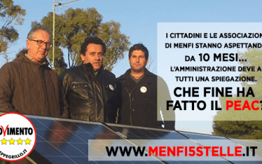 <strong>Menfi</strong>. Il M5S scrive all’Amministrazione: “Che fine ha fatto il PEAC di Menfi?”