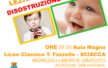 <strong>Sciacca</strong>. Lezione interattiva su Manovre di Disostruzione Pediatriche