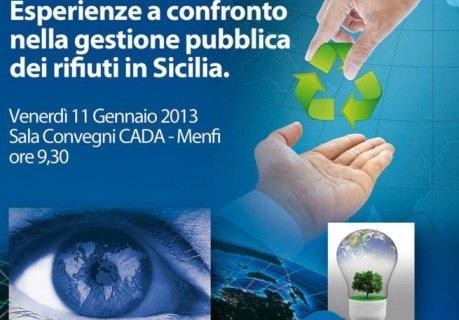 <strong>Menfi</strong>. Convegno Sogeir: “Esperienze a confronto nella gestione pubblica dei rifiuti in Sicilia”