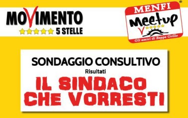 <strong>Menfi</strong>. Sondaggio Consultivo del MoVimento 5 Stelle “Il Sindaco che Vorresti”: i risultati