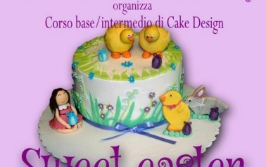 Corso base/intermedio di cake design <strong>Artea</strong> “Sweet Easter”