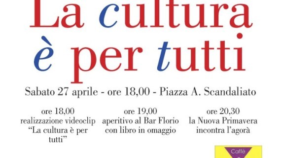 <strong>“La Cultura è per tutti”</strong>: l’evento dell’associazione “La Nuova Primavera”