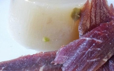 Gelo di <strong>“mellone” bianco</strong> e prosciutto crudo di Parma