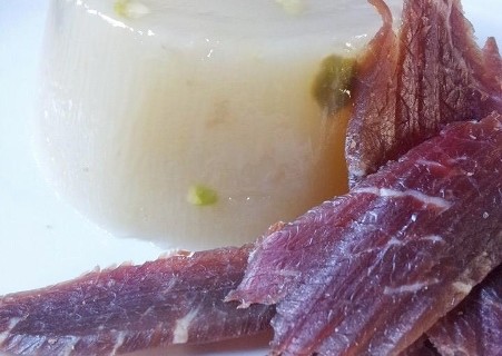 Gelo di <strong>“mellone” bianco</strong> e prosciutto crudo di Parma