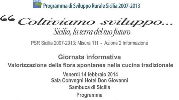 Soat. Giornata informativa sulla flora spontanea nella cucina tradizionale