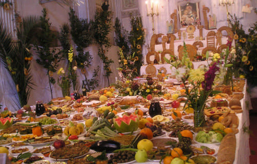 Tavolata di San Giuseppe a Menfi