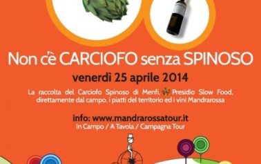 Non c’è carciofo senza spinoso, il 25 aprile di Mandrarossa Tour