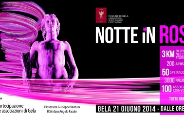 <strong>Gela</strong> vi aspetta per la Notte Rosa 2014