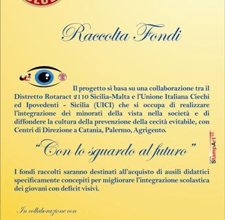 <strong>Inycon</strong>: Corbera e Rotaract Club Menfi Belice Carboj a favore della UICI