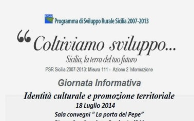 Incontro sul tema: “Identità culturale e promozione territoriale”