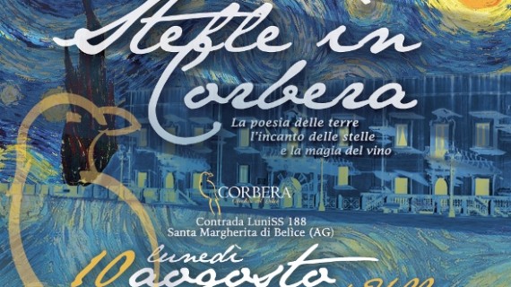 Il 10 agosto “Calici di Stelle” con <strong>Cantina Corbera</strong>