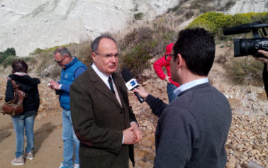 Rientra l’allarme su Scala dei Turchi. Sen. Giuseppe Marinello: “Processo naturale”